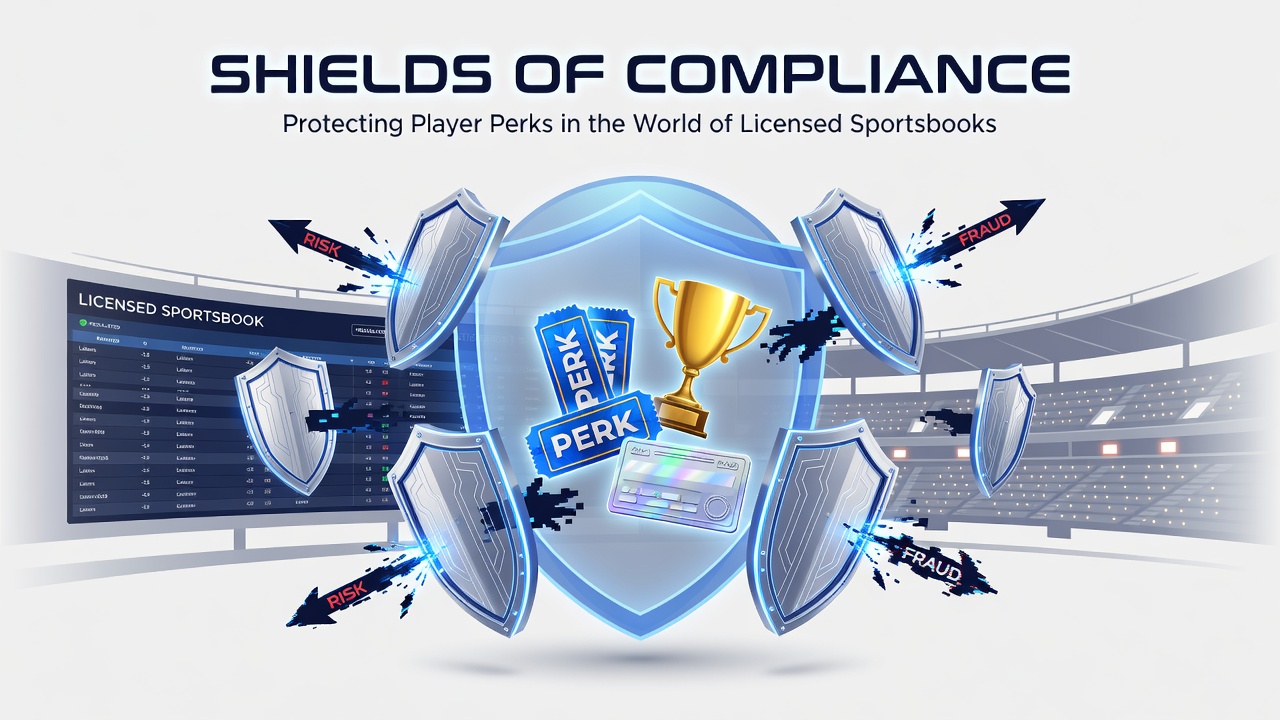 Compliance dashboard highlighting AML alerts and protected player reward ledgers
