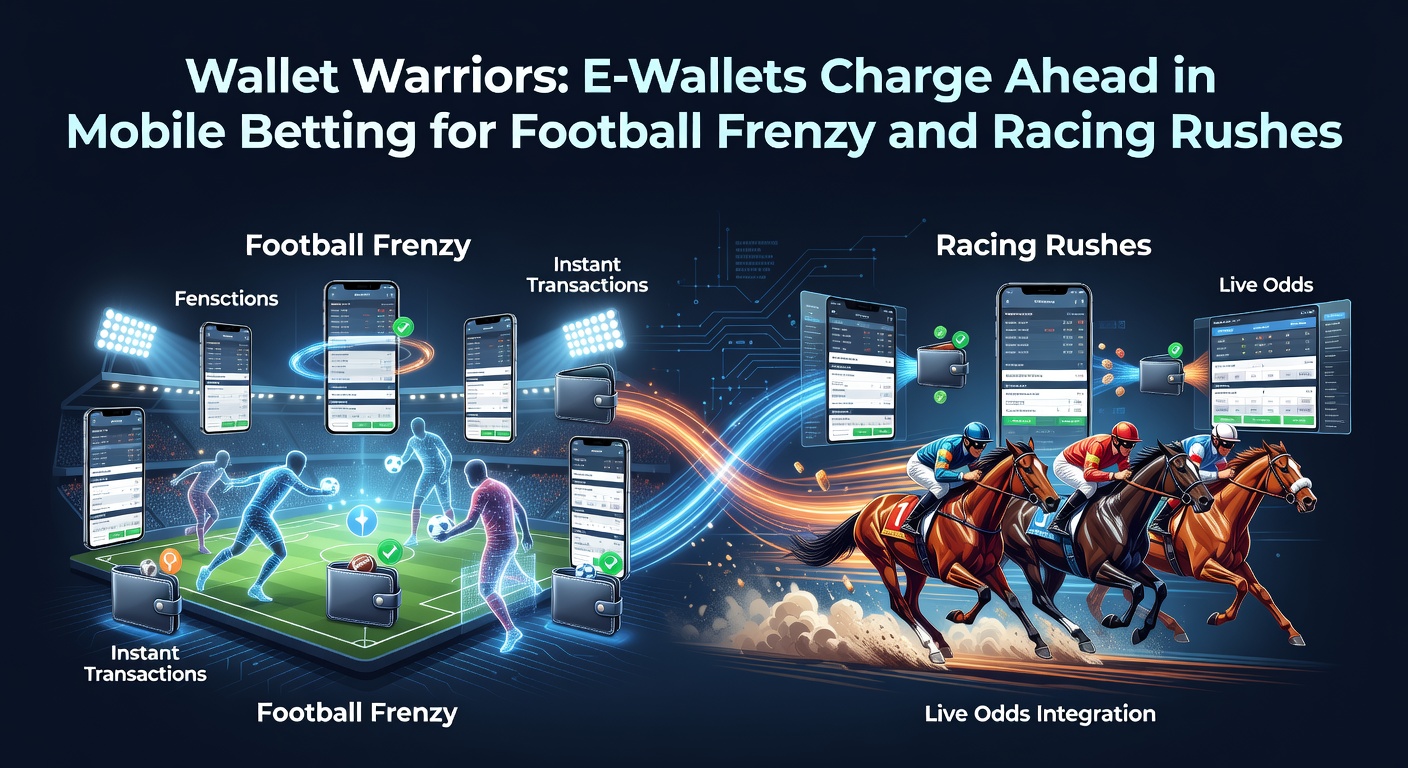 Mobile phone displaying e-wallet transaction during a live football match bet